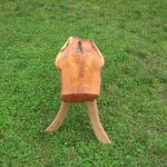 One of a kind end table solid cherry
