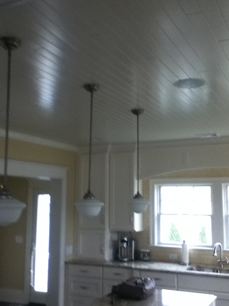 nantucket style v-groove ceiling